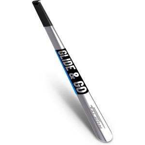 Falkon Shoe Horn Long Handle- 14.5" Long Metal Horn for Seniors, Men, Women & Kids