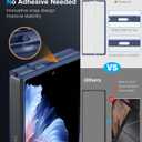 [NO.1 Magnetic for Samsung Galaxy Z Fold 6 Case with MagSafe [Military Shockproof][Translucent Matte][Anti-Fingerprint] Soft Silicone Bumper for Samsung Galaxy Z Fold 6 Phone Case Slim,Blue