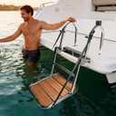 Stainless Steel Teakwood Diving Platform