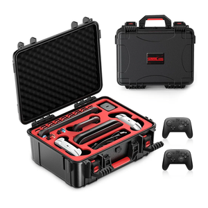 STARTRC GAMES Hard Carrying Case for Nintendo Switch 2, Waterproof Hard Travel Case for Nintendo Switch 2 Console, 2 Pro Controllers, 16 Game Cards and Other Accessories