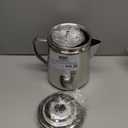 Coleman Stainless Steel Coffee Percolator, 12-Cup Capacity Durable Outdoor Coffee Maker for Camping, Backpacking, RV, Stovetop, Campfire, & More, No Filters Needed (One Size)