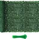 Artificial Ivy Privacy Fence Screen, 120x40 inch Dense Leaf Green Ivy Wall Panel, Super Privacy Greenery Backdrop Faux Ivy Greenery for Patio, Balcony, Garden, Backyard Indoor Outdoor Decor