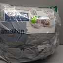 CozyLux Twin Comforter Set with Sheets Light Grey - 5 Pieces Bed in a Bag Twin, All Season Bed Set for Girls and Boys, Bedding Set with Down Alternative Comforter, Sheets, Pillowcase & Sham