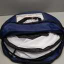 JOYIN White Rocket Ship Pop up Play Tent with Tunnel and Playhouse Kids Indoor Outdoor Spaceship Tent Set