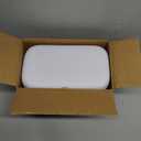 MUEE Hanging Compost Bin [1.3 Gal Solo Size] Food Scraps Collector with Slide Lid - Under Cabinet Small Trash Can for Coffee Station, RV & Studio Apartment - Matte White