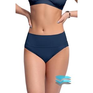 Beautikini Period Swimwear Bikini Menstrual Leakproof Swim Bottoms Period Bathing Suits for Teens Girl M