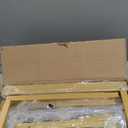 8.2FT Adjustable Backdrop Stand Kit - Square Wedding Arch & Balloon Arch for Photo Booth Background, Baby Shower, Birthday Party Decorations (Portable Frame) (Gold,8.2X 8FT)