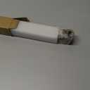 Frameless Shower Door Support Bar, Stainless Steel Wall-to-Glass Support Arm to Fixed Shower Glass Panel, for 1/4"-3/8" (6-10 mm) Door, 180° Pivot & Stow-Flat Mode (Brushed Gold, 27.6-inch(700mm))