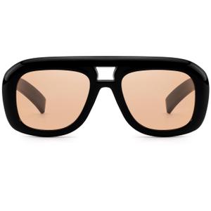 DreamCalf Oversized Aviator Sunglasses for Women Men Trendy Big Wide Sun Glasses with UV Protection for Daily Life