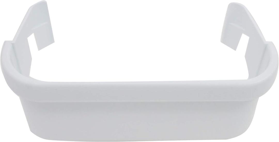 240351601 Refrigerator Freezer Door Bin Side Shelf Replacement for Frigidaire FFHS2611LW1 Refrigerator - Compatible with 240351601 Door Bin - UpStart Components Brand, 2 Pack