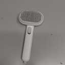 aumuca Cat Brush for Shedding, Cat Brushes for Indoor Cats, Cat Brush for Long or Short Haired Cats, Cat Hair Brush Cat Grooming Deshedding Brush for Dog Kitten Rabbit Massage Removes Loose Fur, White