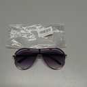 Classic Retro oversized wrap-around frog eye sunglasses with UV protection