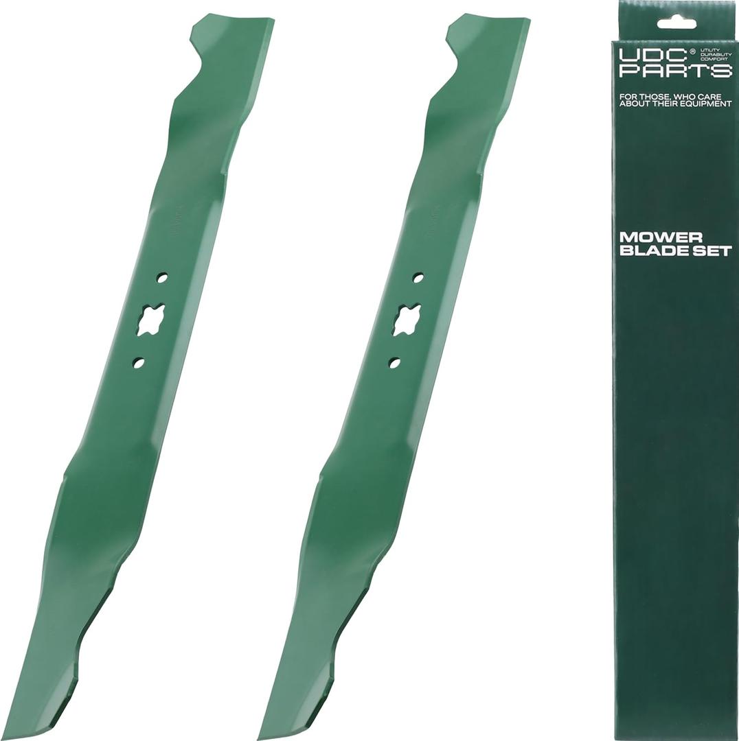 Mulching Blades 21 Inch for Troy Bilt 942-0741A TB130 TB240 TB160 TB115 Craftsman M230 M250 MTD Cub Cadet Yard Machines/Replaces OEM no. 742-0741 742-0741A 942-0741 CMXGZAM100067 / 2 Pack