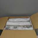 Stanbroil Gas Fireplace Logs Set, Ceramic White Birch Wood Gas Log for All Types of Vented, Indoor Inserts, Electric Gas Fireplace, Outdoor Firebowl, Fake Wood Logs Fireplace Decor, 6 pcs