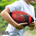 Street Legends Youth Football, Graffiti Printed Composite Leather Size 8 Football- Includes Pump, Made for Training, Practicing, & Recreational Play