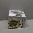 Farberware Easy to use pro Pump Spinner with Bowl, Colander and Built in draining System for Fresh, Crisp, Clean Salad and Produce, 6.6 quart, Green