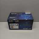 201A Toner Cartridges 4 Pack Works with HP Color LaserJet Pro MFP M277dw M252dw M277n M277c6 M252n M277 Printer (Black,Cyan,Magenta and Yellow)