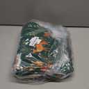 Christmas Runner Rug for Kitchen, Scalloped 2x6 Washable Holiday Area Rugs for Hallway Bathroom Bedroom, Soft Non-Slip Long Cute Floor Mat, Winter Snow Xmas Home Decor Carpet, Green