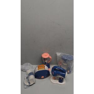 Pretend Play Kitchen Appliances Toy Set with Coffee Maker Machine,Blender, Mixer and Toaster with Realistic Light and Sounds for Kids Ages 4-8