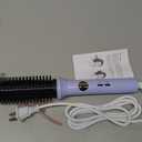 Avvnee Thermal Brush, 1.26 Inch Curling Iron Brush with 10 Adjustable Heat Settings, Dual Voltage for Travel, Easy to Create Curling, Smooth Hair, Less Frizz