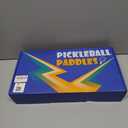 Feel my rhythm Pickleball Paddles Set of 2 with 4 Balls - USAPA Approved Fiberglass Surface, Lightweight, Non-Slip Grip - Premium Paddle Set for All Skill Levels Indoor & Outdoor (Sky Blue)