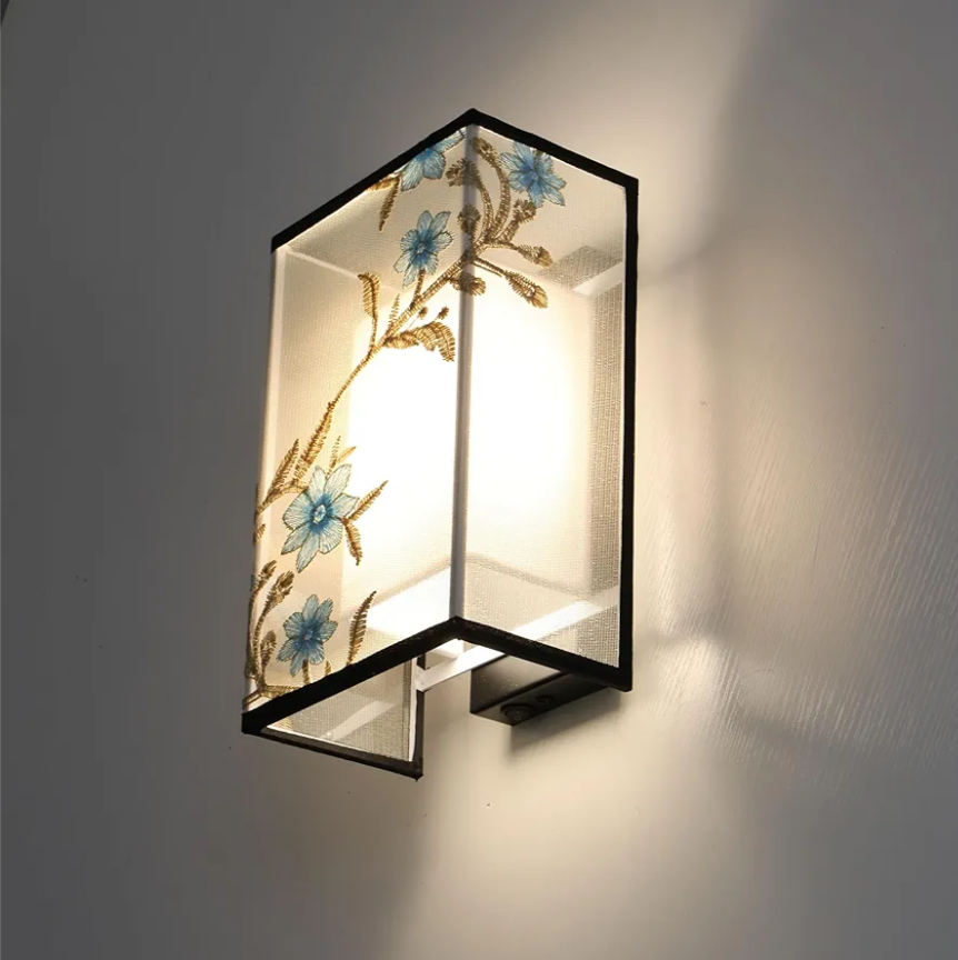 RV Decorative Fabric Ceiling Light with On&Off Switch, RV Wall Lamp Fixture, 12V RV Interior Light Reading Light for Motorhome Camper Trailer, 3W, Nature White