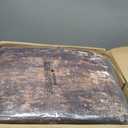 RELEANY Washable 10'x14' Abstract Area Rug for Living Room Brown Tan