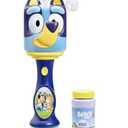 Little Kids BLUEY Light and Sound Musical Bubble Wand, Includes Bubble Solution