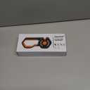 6-Stage Knife Sharpener - Premium Kitchen Knife Sharpeners - Adjustable Handheld Manual Knife Sharpeners for Kitchen Knives, Scissor and Chef Knife.Easy for beginners to use (ORANGE)