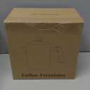 Mixpresso Stainless Steel Coffee Percolator Stovetop, 37oz Classic Percolator Coffee Pot, Great For Camping Pot, 5-8 Cup Stove Top Espresso Maker, Cool-Touch Handle