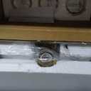 3-Light Bathroom Vanity Light, Modern Brushed Gold Wall Lights with Clear Glass Shades, Bathroom Wall Sconce Lamp for Mirror Living Room Bedroom Hallway, Gold