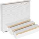 4 Pack 501 Replacement Filter Compatible with Aprilaire 5000 Whole-House Air Purifier, 16x25x6 Air Filter, Merv15
