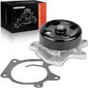 A-Premium Engine Water Pump with Gasket & Pulley Compatible with Nissan Altima 2019-2020 Sentra 2013-2019 Juke 2011-2017 Kicks Rogue Sport 2017-2020