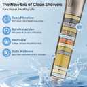 Bathtub Faucet with Filtered Handheld Shower Head, 6 Spray Modes from Rain to Powder, Tub Spout with Diverter,79" Extra Long Hose, High Pressure Bath Tub Faucet with Sprayer Attachment (Brushed Nickel)