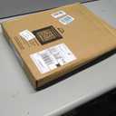 Bemis 500EC Durable Wood Toilet Seat with Easy Clean Hinges, Made in USA, Round, Almond