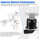 EGV576 EGR Valve (1.7L L4 Engine) For Acura EL 2001-2005, Honda Civic DX EX GX HX LX 2001-2005, For Si Coupe 2002-2005, OE: 18011PLMA00 18011PLMA01, 86.17 Cubic Inches