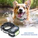 Plkm Wireless Dog Fence 2026 Newest Pet Electric Intelligent Containment System, Transmitter AI Smart Alarm Dog Out of Range Reminder, 360 Strong Signal Coverage, Display Receiver Battery Level