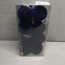 Wironlst Velvet Ornaments for Christmas Tree, 3 Style Flocked Matte Velvet Christmas Ball Ornaments, Shatterproof Decor for Xmas Tree Wedding Holiday Party Home(3.15" 16pcs Blue)