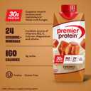 Premier Protein Shake, Caramel, 30g Protein, No Added Sugar, 24 Vitamins & Minerals to Support Immune Health, 11 fl oz, 4 Pack (EXP 02/16/27)