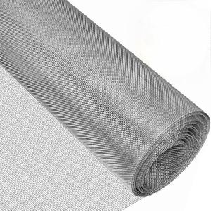 Wire Mesh Stainless Steel Filter Screen Sheets 30x120cm - 30 Mesh Fine Woven Wire Roll for Window, Vents Cover, Rodent Proof, Garden