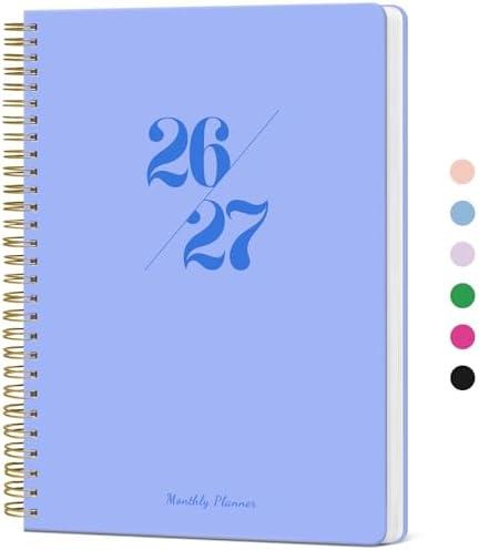 Monthly Planner 2026-2027, 2 Year Months Calendar Planner 2026-2027, Runs from January 2026 - Decembe 2027, 7" x 10", 24 Months, Perfect for School Office Home Planning - Lavender
