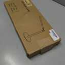 SIBRILLE Silver LED Desk Lamp, 16" Dimmable Metal Desk Light with Base, 15W 1200LM, Adapter Included, Color & Brightness Adjustable, Modern Tall Table Lamp for Home Office Reading Study Task Laptop