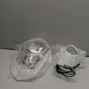 Food Processor,Electric Food Chopper with 500W Stainless Steel Motor & 2 Sharp Blade Sets,8-Cup Glass Bowl for Meat, Vegetables, Fruits and Nuts