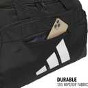 adidas Defender 5 Duffel Bag Premium Duffle for Sports, Gym & Travel, Medium