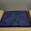 Serta Goose Feather Down Fiber Cotton Comforter Queen Size - 100% Cotton Duvet Insert - Hotel Luxury Hypoallergenic Bedding Comforter All Season Medium Warmth 90 x 90 Inch White