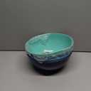 US Acrylic Vista Durable Plastic Salad and Serving 10-inch Bowls | Set of 4 in Coastal Colors | Reusable, BPA-free, Made in the USA | 135 oz. capacity