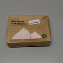 KeaBabies 2-Pack Baby Crib Sheets for Boys, Girls - 52x28 Viscose Derived from Bamboo Toddler Bed Sheets Neutral, Fitted Crib Mattress Cover for Standard Baby Bedding, Soft & Cozy (Cameo)