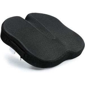 Orthopedic Buttocks Cushion Breathable Memory Cotton Seat Cushion Back Support Relief Tailbone Hip Pain Ideal For Office Chair Car Wheel Chair Pillow