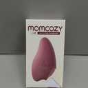 Momcozy Warming Lactation Massager 2-in-1, Soft Breast Massager for Breastfeeding, Heat + Vibration Adjustable for Clogged Ducts, Improve Milk Flow, Engorgement (Red)