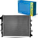 PHILTOP Radiators Car for 2011-2016 Silverado 2500 HD 6.6T, 2011-2016 Sierra 2500 HD 6.6T, 2011-2016 Silverado 3500 HD 6.6T, 2011-2016 Sierra 3500 HD 6.6T CU13244